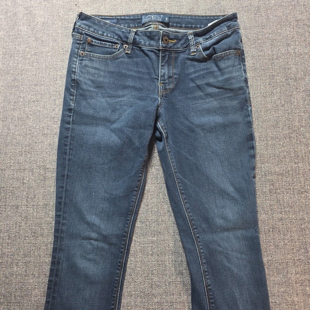 Lucky Brand Jeans Women's 2/26 Medium Wash Denim Comfort Lolita Skinny